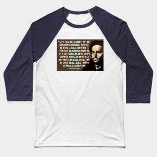 Woody Guthrie Baseball T-Shirt